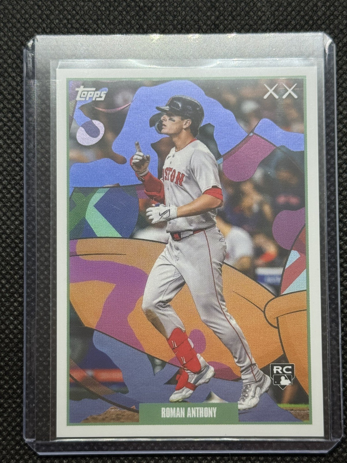 Roman Anthony 2026 Topps MLB x KAWS Creation KC-7 standard unnumbered insert