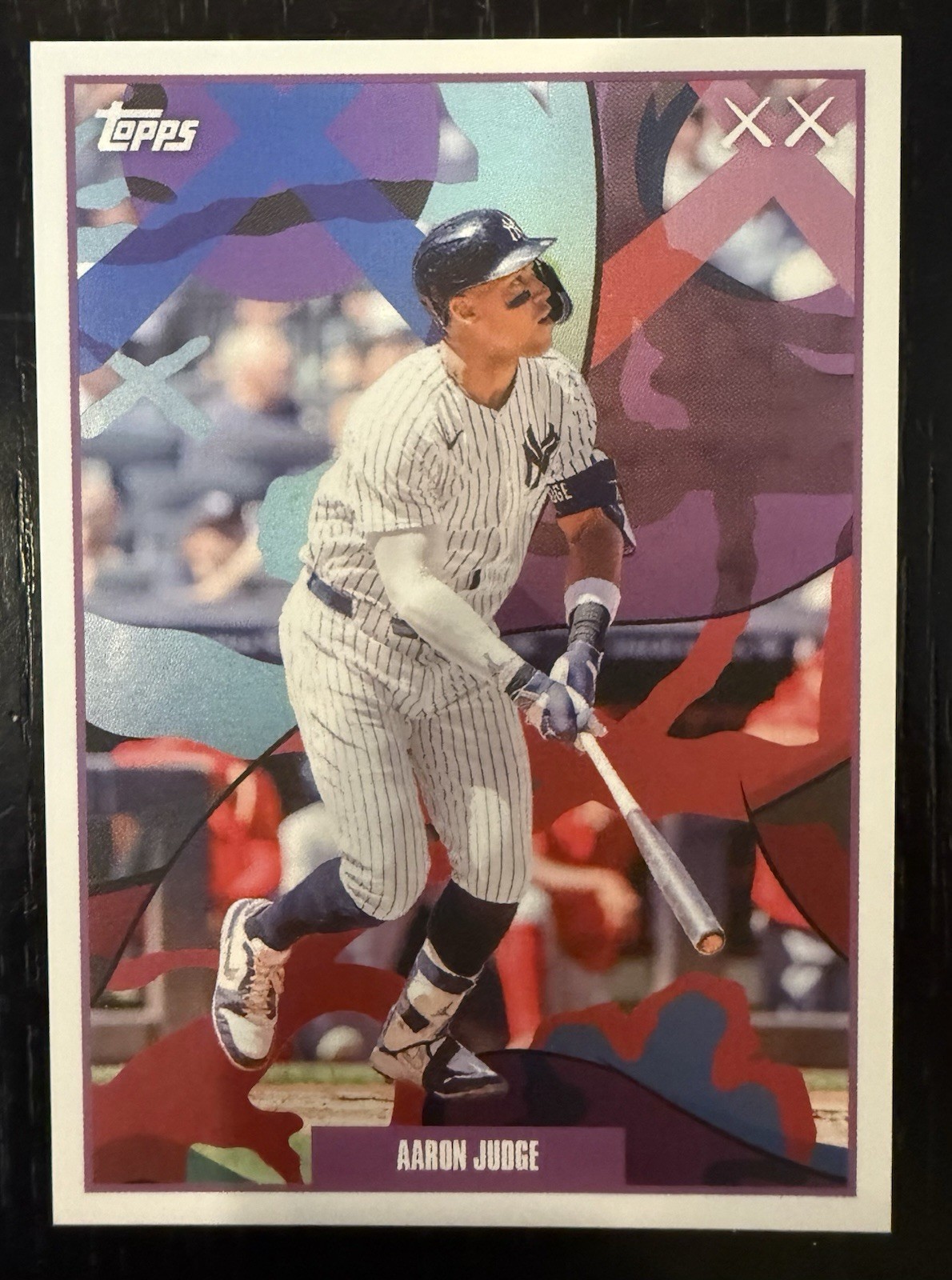 Aaron Judge 2026 Topps MLB x KAWS Creation KC-2 standard unnumbered insert