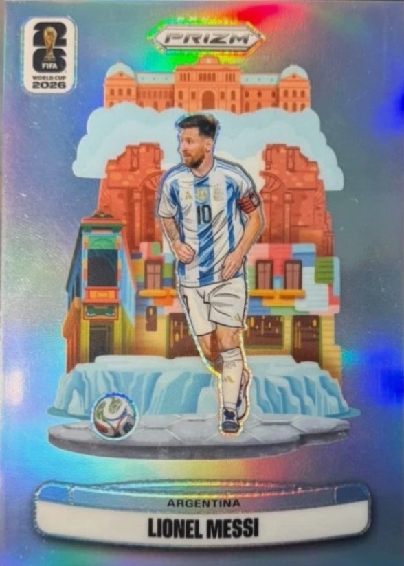 Lionel Messi 2026 Panini Prizm FIFA World Cup National Landmarks #10
