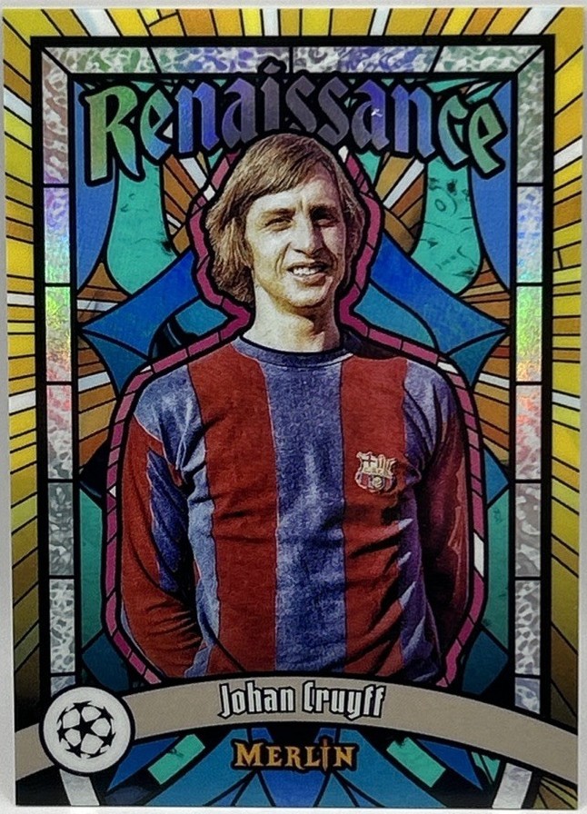 Johan Cruyff 2024/25 Renaissance R-9 card photograph