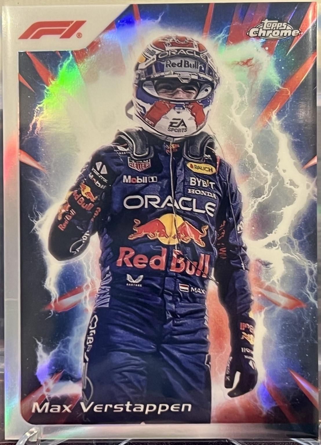 Max Verstappen 2024 Ultrasonic US-1 card photograph