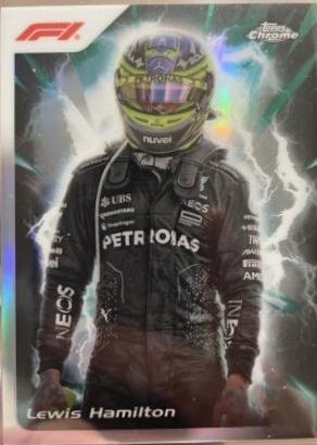 Lewis Hamilton 2024 Ultrasonic US-6 exact card photograph