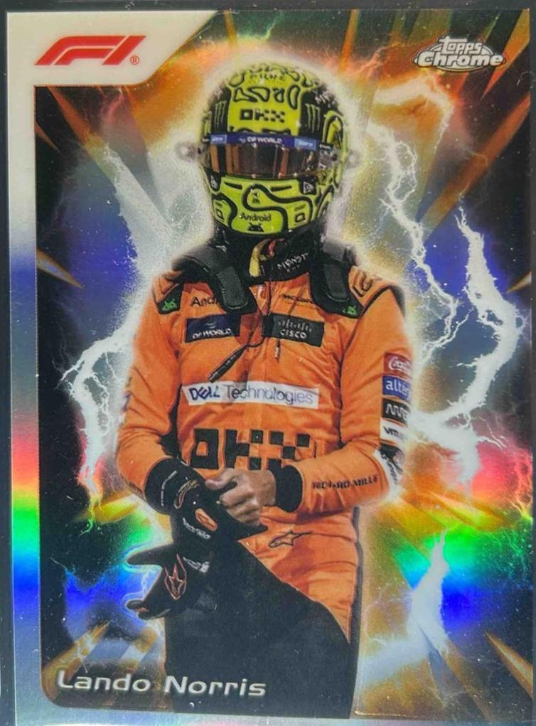 Lando Norris 2024 Ultrasonic US-7 card photograph