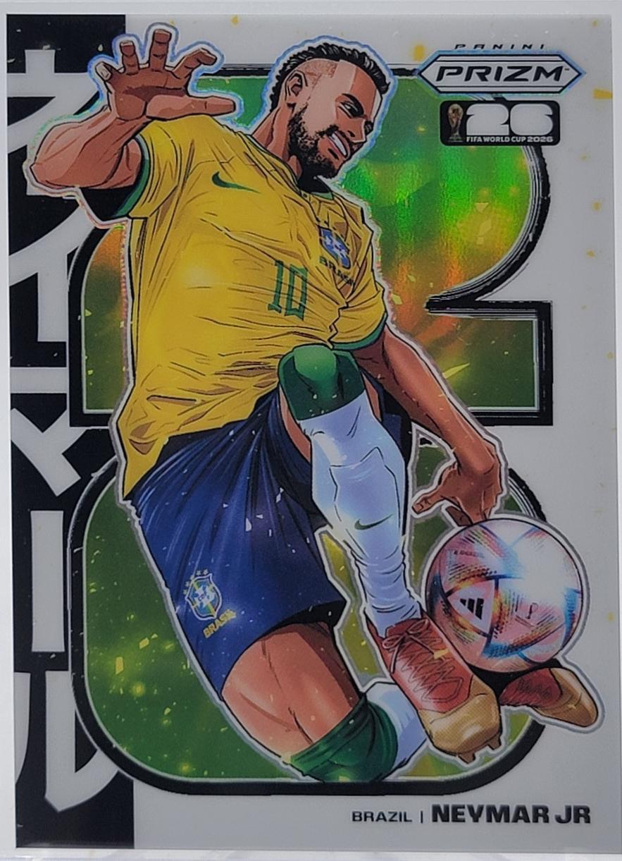 Neymar Jr · World Cup Manga #26 · exact card photo